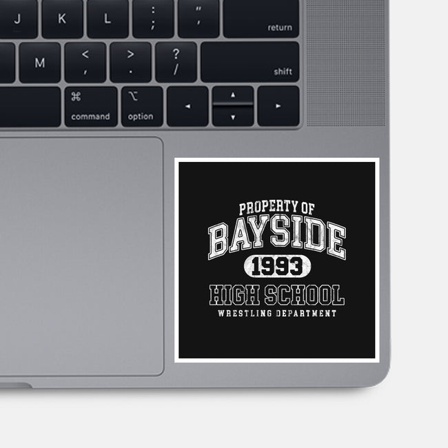 Property Of Bayside High-None-Glossy-Sticker-ACraigL