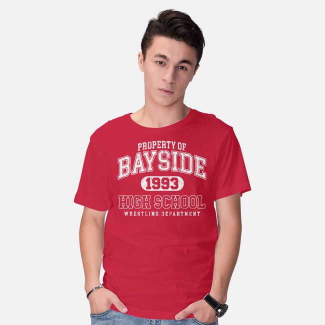 Property Of Bayside High-Mens-Basic-Tee-ACraigL