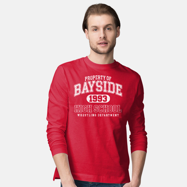 Property Of Bayside High-Mens-Long Sleeved-Tee-ACraigL