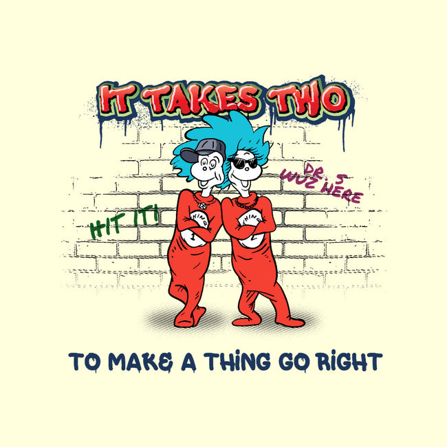 It Takes Two Things-Unisex-Kitchen-Apron-ACraigL