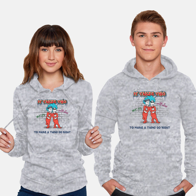 It Takes Two Things-Unisex-Pullover-Sweatshirt-ACraigL