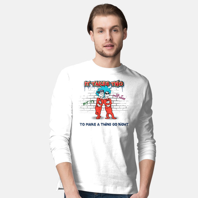 It Takes Two Things-Mens-Long Sleeved-Tee-ACraigL