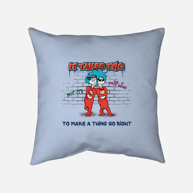 It Takes Two Things-None-Non-Removable Cover w Insert-Throw Pillow-ACraigL