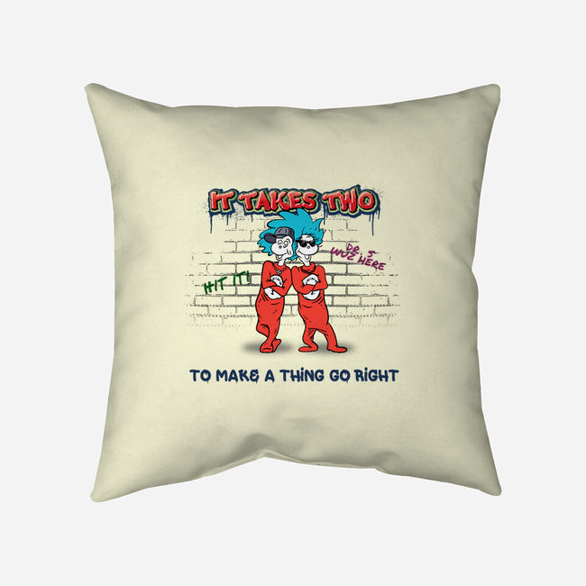 It Takes Two Things-None-Non-Removable Cover w Insert-Throw Pillow-ACraigL