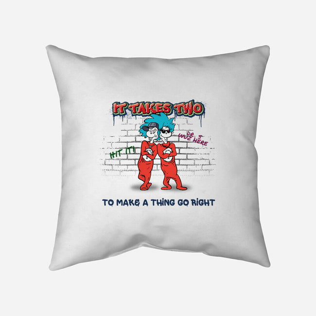 It Takes Two Things-None-Non-Removable Cover w Insert-Throw Pillow-ACraigL