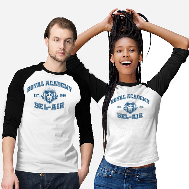 Bel-Air Royal Academy-Unisex-Baseball-Tee-ACraigL