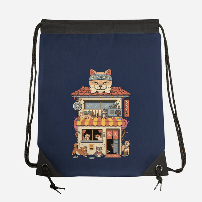 Dog Cafe-None-Drawstring-Bag-vp021