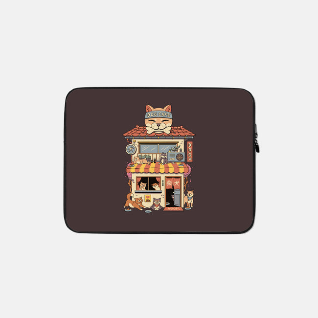 Dog Cafe-None-Zippered-Laptop Sleeve-vp021