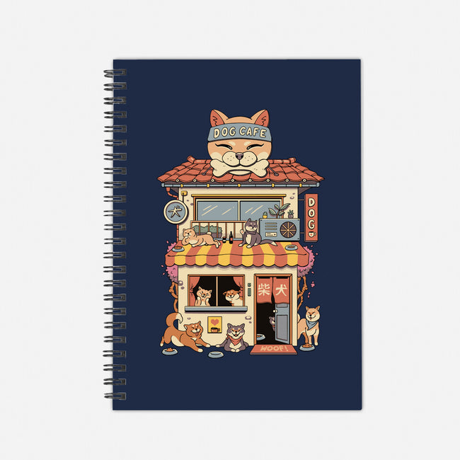 Dog Cafe-None-Dot Grid-Notebook-vp021