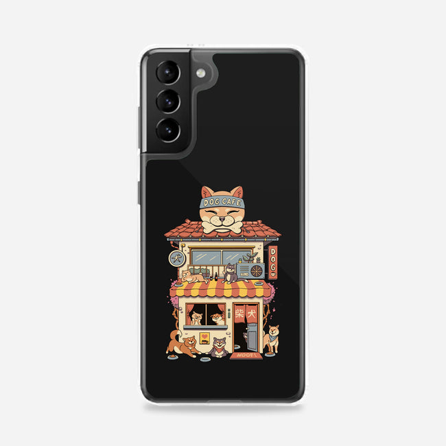 Dog Cafe-Samsung-Snap-Phone Case-vp021