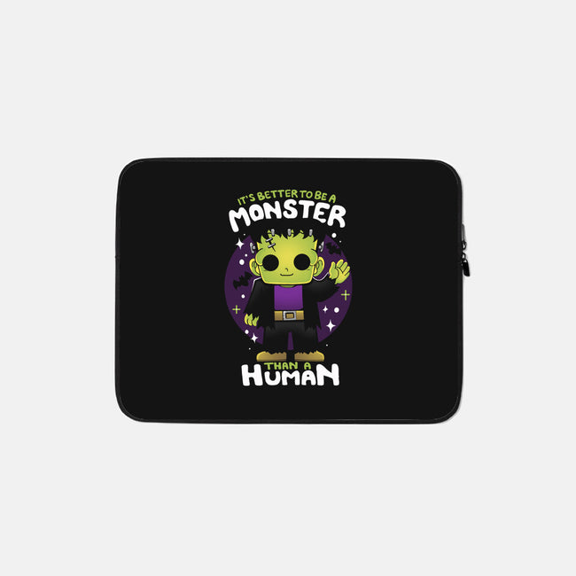 Better To Be A Monster-None-Zippered-Laptop Sleeve-Vallina84