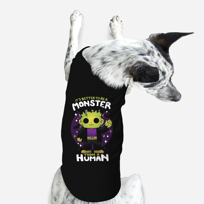 Better To Be A Monster-Dog-Basic-Pet Tank-Vallina84