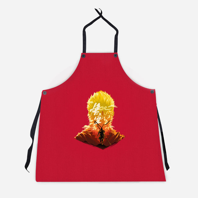 The Monkey King-Unisex-Kitchen-Apron-hypertwenty