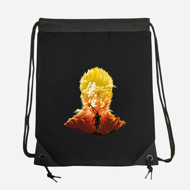 The Monkey King-None-Drawstring-Bag-hypertwenty