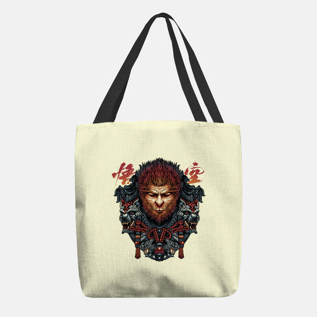 The Legend Of The Monkey King-None-Basic Tote-Bag-glitchygorilla