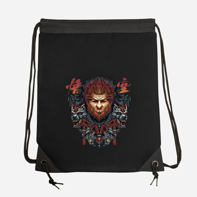 The Legend Of The Monkey King-None-Drawstring-Bag-glitchygorilla