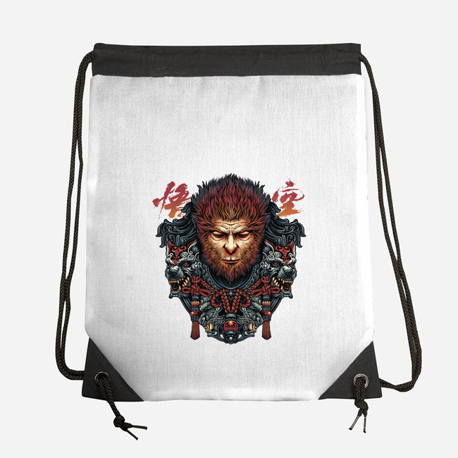 The Legend Of The Monkey King-None-Drawstring-Bag-glitchygorilla