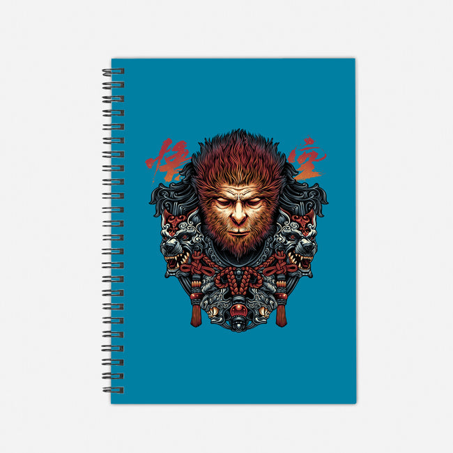 The Legend Of The Monkey King-None-Dot Grid-Notebook-glitchygorilla