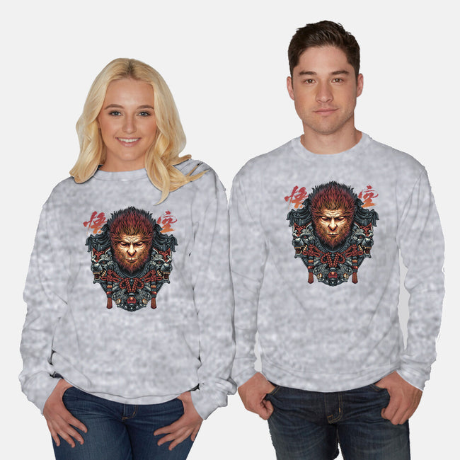 The Legend Of The Monkey King-Unisex-Crew Neck-Sweatshirt-glitchygorilla