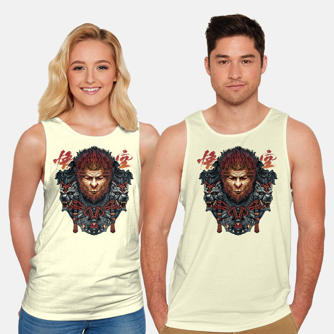 The Legend Of The Monkey King-Unisex-Basic-Tank-glitchygorilla