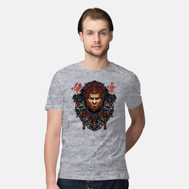 The Legend Of The Monkey King-Mens-Premium-Tee-glitchygorilla