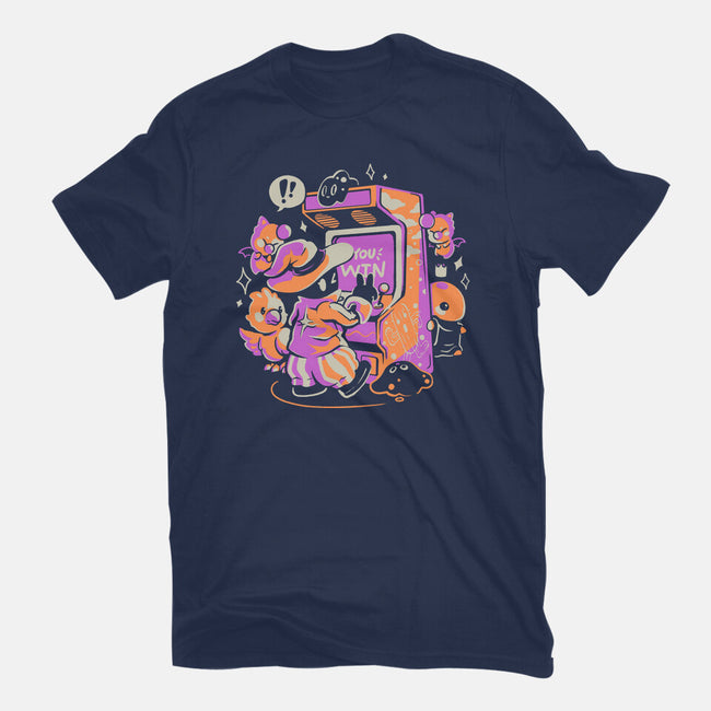 Magic Arcade-Womens-Fitted-Tee-eduely