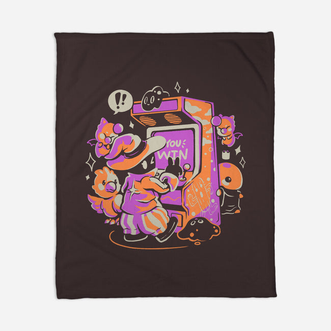 Magic Arcade-None-Fleece-Blanket-eduely