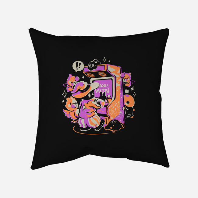 Magic Arcade-None-Non-Removable Cover w Insert-Throw Pillow-eduely