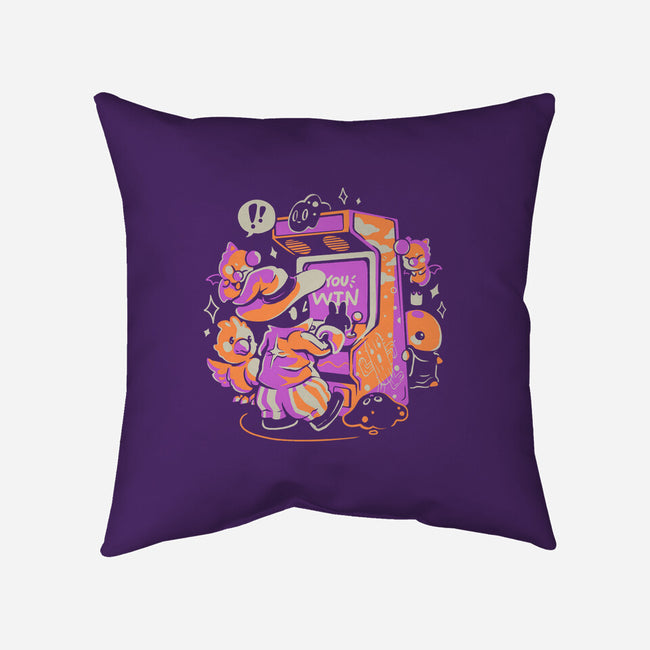 Magic Arcade-None-Non-Removable Cover w Insert-Throw Pillow-eduely