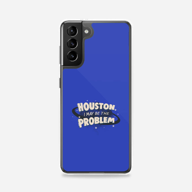 Houston I May Be The Problem-Samsung-Snap-Phone Case-koalastudio