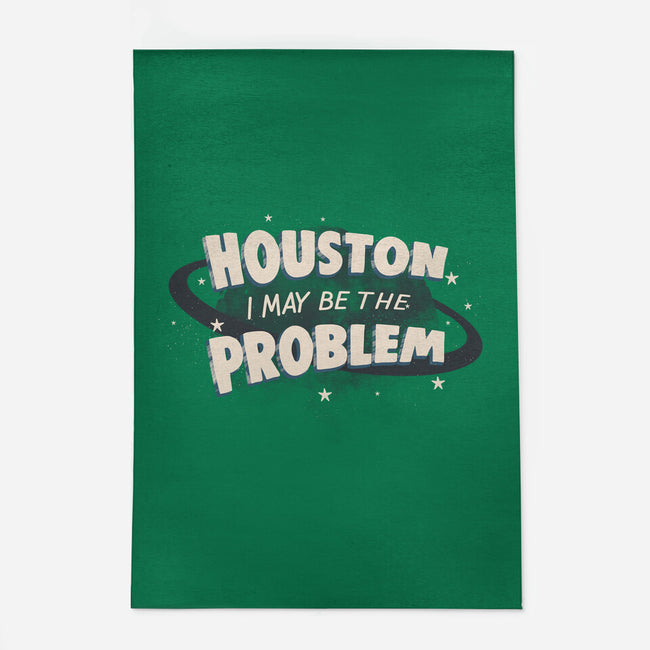 Houston I May Be The Problem-None-Outdoor-Rug-koalastudio