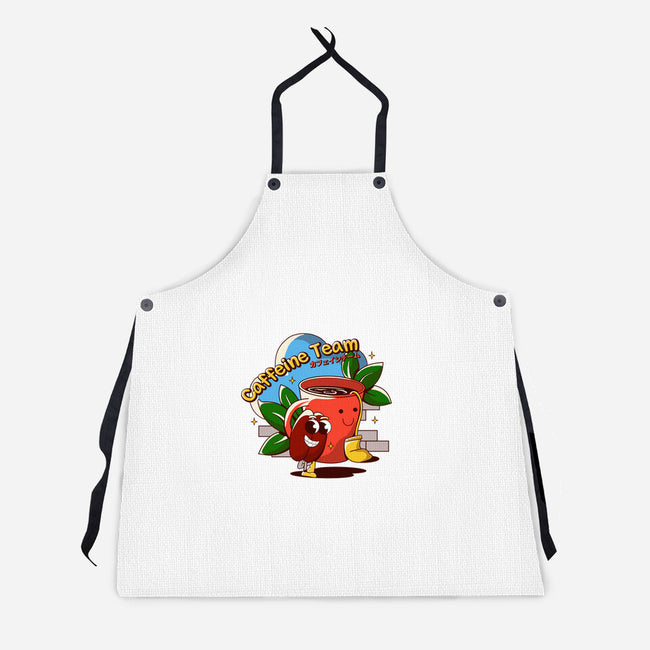 Caffeine Team-Unisex-Kitchen-Apron-leepianti