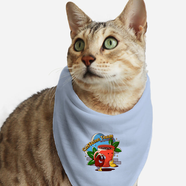 Caffeine Team-Cat-Bandana-Pet Collar-leepianti