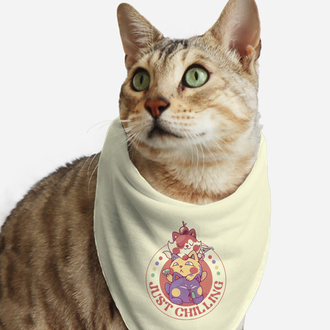 Kitten Cat Ice Cream-Cat-Bandana-Pet Collar-tobefonseca