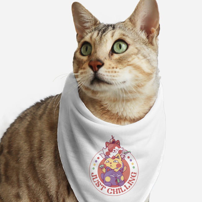 Kitten Cat Ice Cream-Cat-Bandana-Pet Collar-tobefonseca