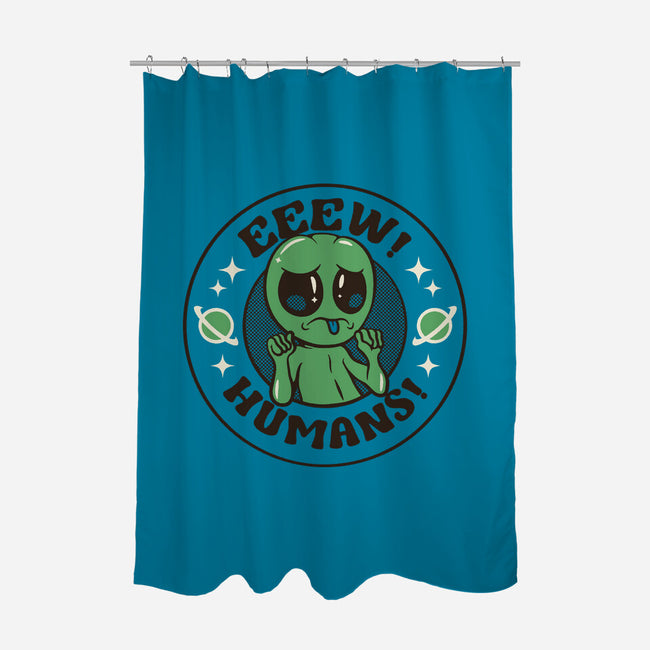 Eeew Humans-None-Polyester-Shower Curtain-tobefonseca