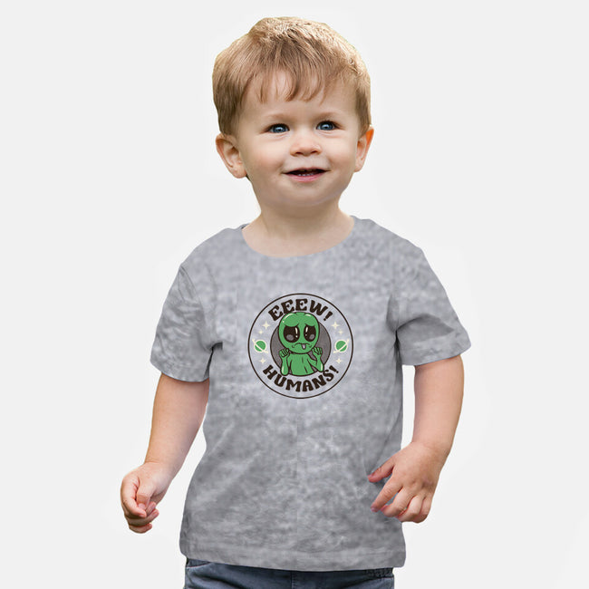 Eeew Humans-Baby-Basic-Tee-tobefonseca