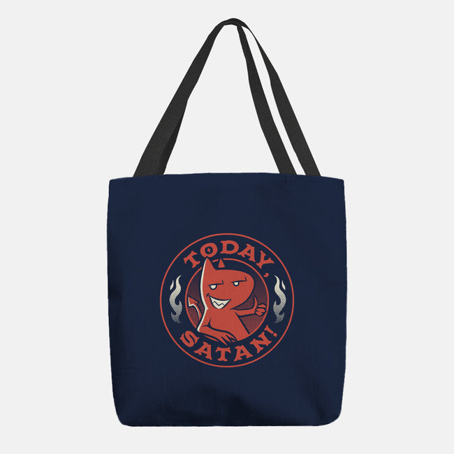 Today Satan-None-Basic Tote-Bag-tobefonseca