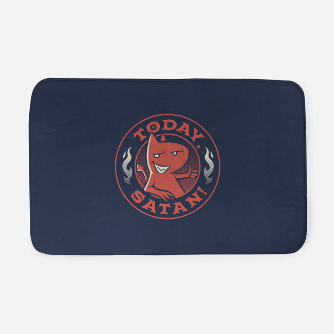 Today Satan-None-Memory Foam-Bath Mat-tobefonseca