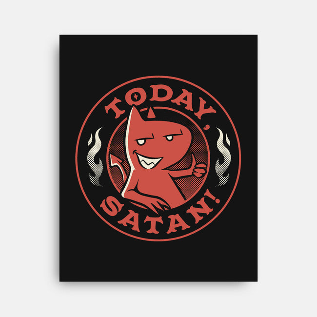 Today Satan-None-Stretched-Canvas-tobefonseca