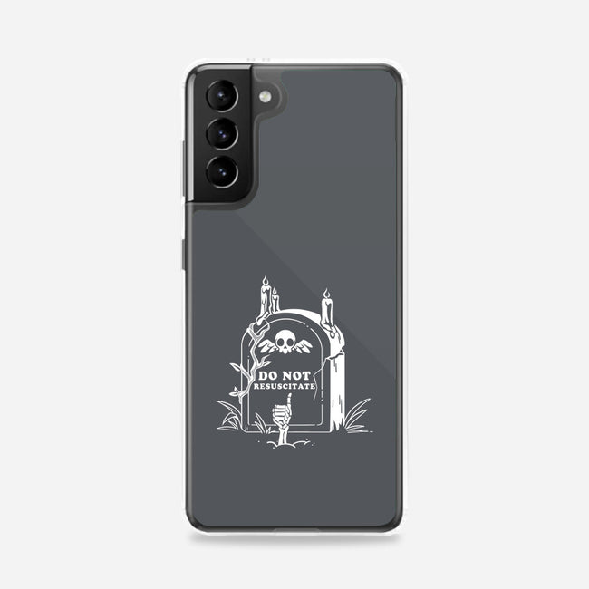 Do Not Resuscitate Grave-Samsung-Snap-Phone Case-tobefonseca