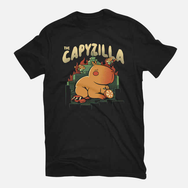 Capyzilla Kawaii Monster-Mens-Heavyweight-Tee-tobefonseca