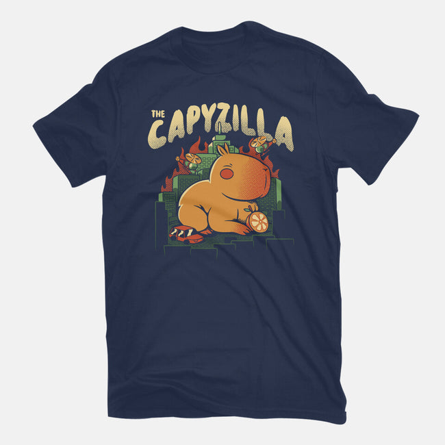 Capyzilla Kawaii Monster-Youth-Basic-Tee-tobefonseca