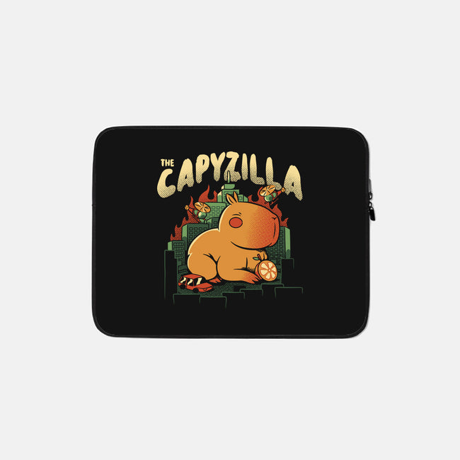 Capyzilla Kawaii Monster-None-Zippered-Laptop Sleeve-tobefonseca