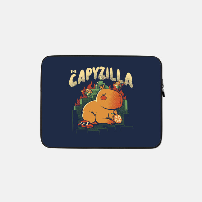 Capyzilla Kawaii Monster-None-Zippered-Laptop Sleeve-tobefonseca