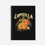 Capyzilla Kawaii Monster-None-Dot Grid-Notebook-tobefonseca