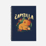 Capyzilla Kawaii Monster-None-Dot Grid-Notebook-tobefonseca