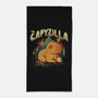 Capyzilla Kawaii Monster-None-Beach-Towel-tobefonseca