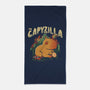 Capyzilla Kawaii Monster-None-Beach-Towel-tobefonseca