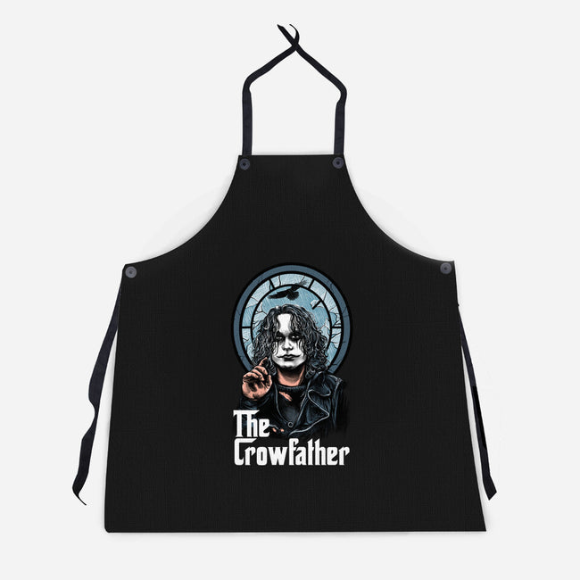 The Crowfather-Unisex-Kitchen-Apron-zascanauta